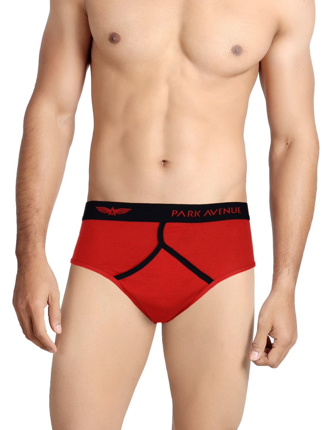 Park Avenue Men Red Briefs