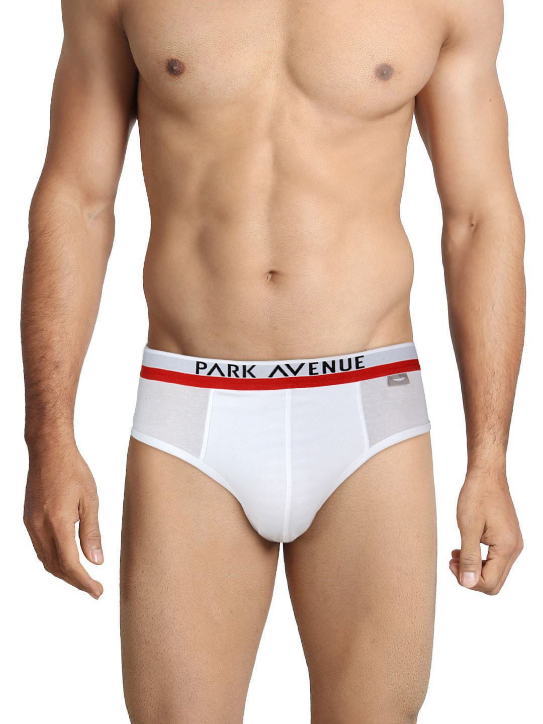 Park Avenue Men White Briefs FB001