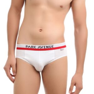 Park Avenue Men White Fashion Brief
