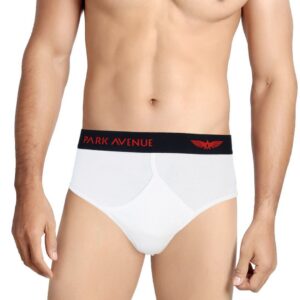 Park Avenue Men White Y Front Brief