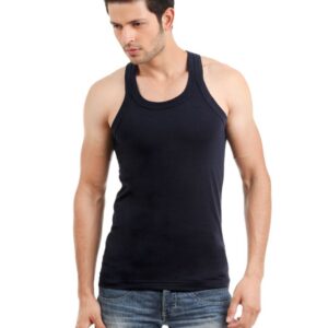 Parx Men Navy Blue Vest