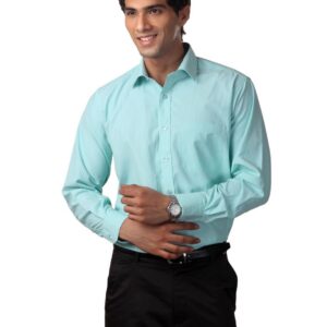Peter England Men Blue Shirt