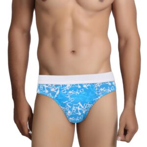 Playboy Men Blue Titanium Briefs