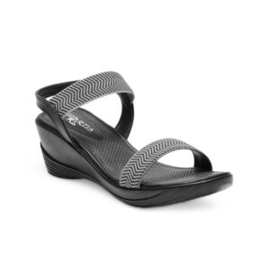 Portia Women Black Sandals