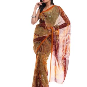Prafful Multi Coloured Sari