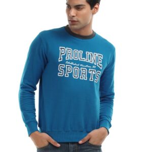 Proline Men Blue Sweatshirt
