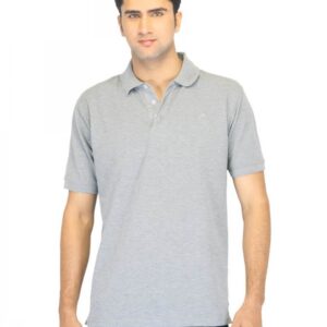Proline Men Grey Polo T-shirt