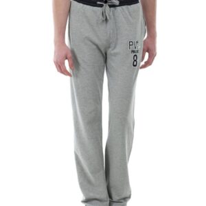 Proline Men Grey Melange Track Pants