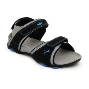 Puma Men Black Helium Sports Sandals