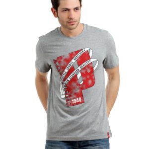 Puma Men Grey T-shirt