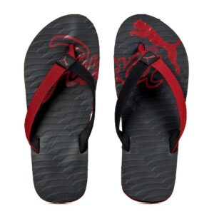 Puma Unisex Black Miami II Flip Flops