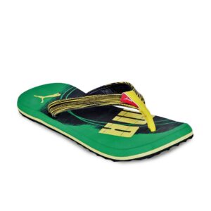 Puma Unisex Green Jive Flip Flops