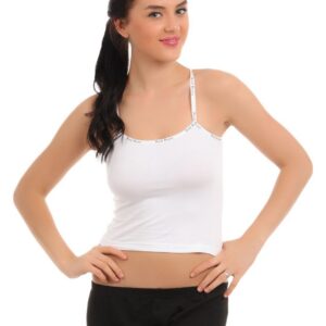Red Rose White Camisole