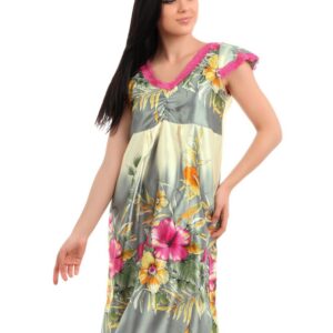 Red Rose Women Multi Coloured Nightdress