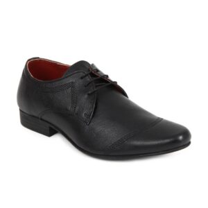 Red Tape Men Black Formal Shoes