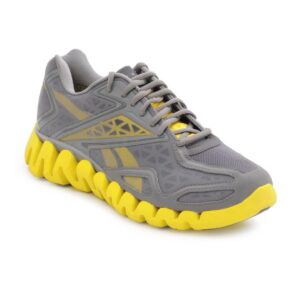 Reebok Men's ZigSonic Grey & Yellow Shoe