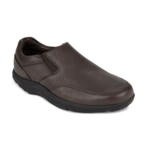 Rockport Men Brown Leather Semi-Formal Shoes