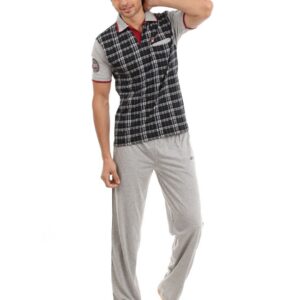 SDL by Sweet Dreams Men Black Lounge Set