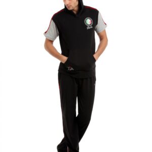 SDL by Sweet Dreams Men Black Pyjama Set