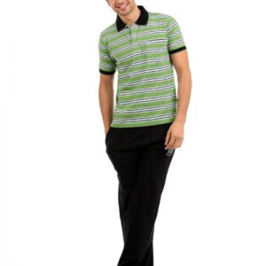 SDL by Sweet Dreams Men Green & Black Pyjama Set