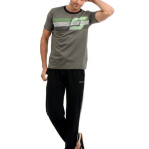 SDL by Sweet Dreams Men Grey Pyjama Set