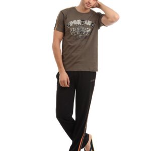 SDL by Sweet Dreams Men Brown Pyjama Set