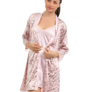 SDL by Sweet Dreams Women Pink Nightdress
