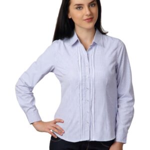 Scullers For Her White Check Shirt