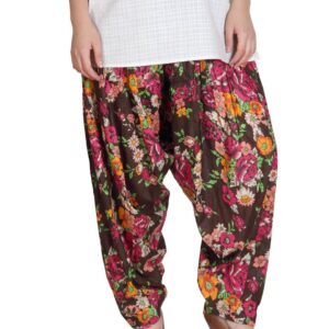 Shree Women Brown Printed Patiala