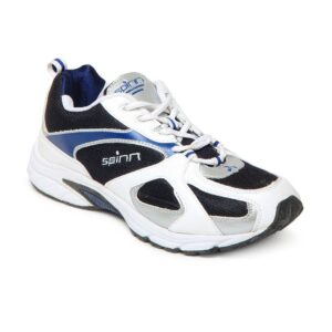 Spinn Men Navy & White Bounce Sports Shoes