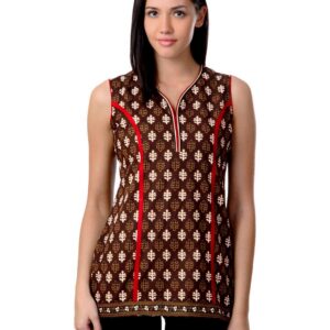 Sushilas Women Coffee Brown Kurta