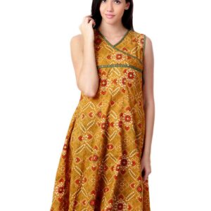 Sushilas Women Mustard Kurta