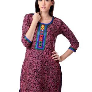Sushilas Women Pink Kurta