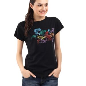 Tantra Women Tiger Black T-shirt