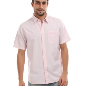 Timberland Men Pink Shirt