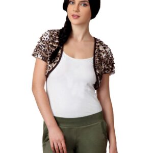 Tonga Women Coffee Brown Shrug
