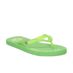 U.S. Polo Assn. Men Green Flip Flops