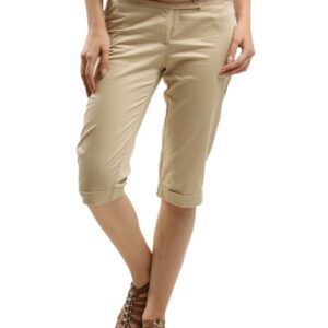 United Colors of Benetton Women Beige Capri