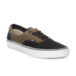 Vans Men Black & Brown Era Shoes