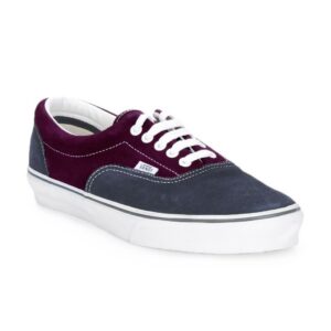 Vans Unisex Wine & Navy Blue Era Shoes