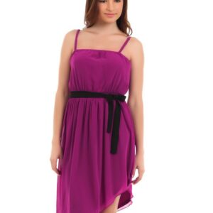 Vero Moda Women Magenta Dress