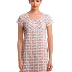 Vishudh Women Printed White Kurta