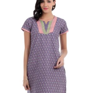 Vishudh Women Purple Kurta