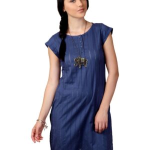 W Women Blue Kurta