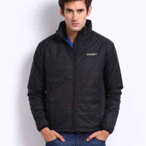 Wildcraft Men Black Husky Jacket
