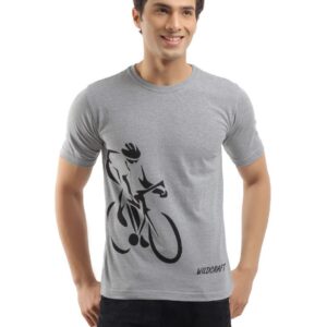 Wildcraft Men Grey T-shirt