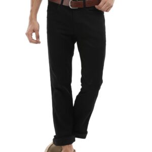 Wrangler Men Black Jim Slim Fit Jeans