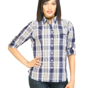 Arrow Woman Payton Navy Blue Shirt