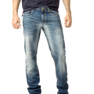 Deni Yo Men Washed Blue Slim Fit Jeans