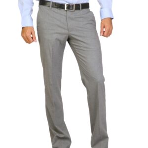 Arrow Men Solid Grey Trousers